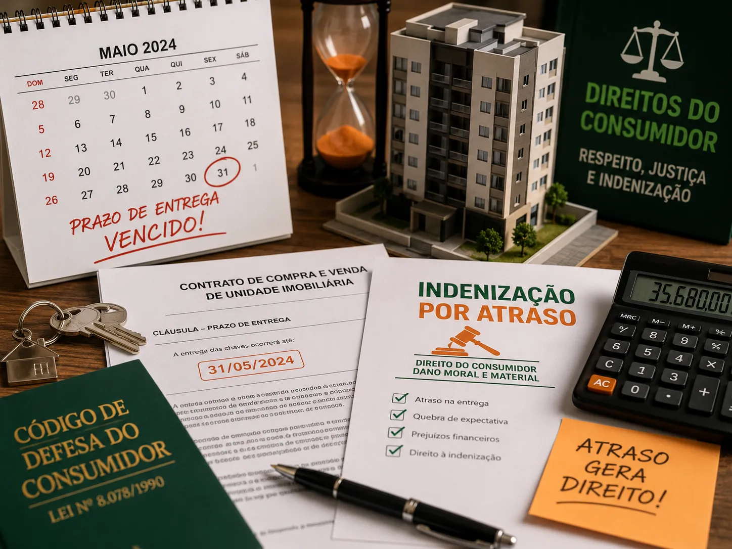 Atraso na Entrega do Imóvel Gera Indenização