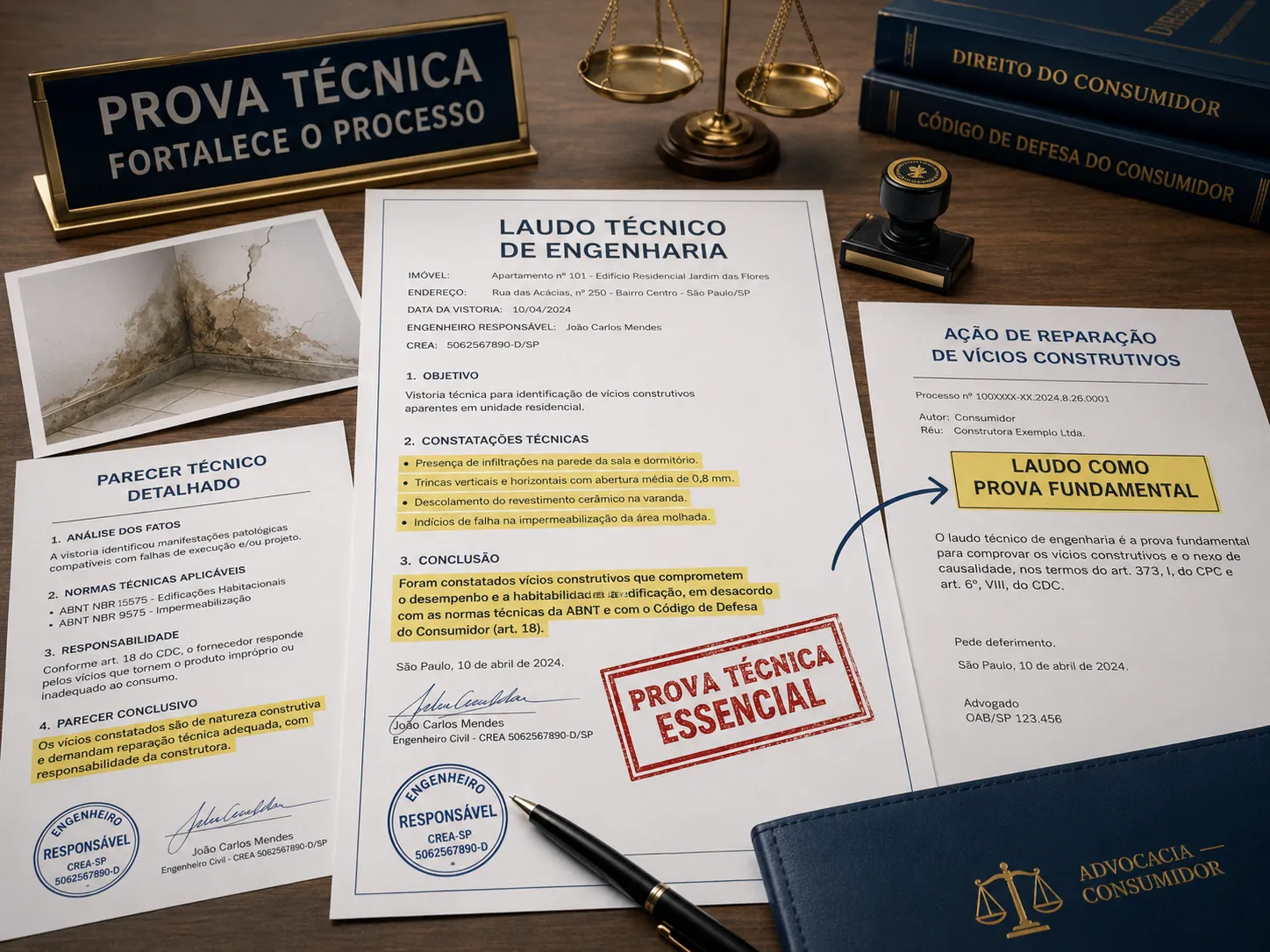Laudo de Vício Construtivo