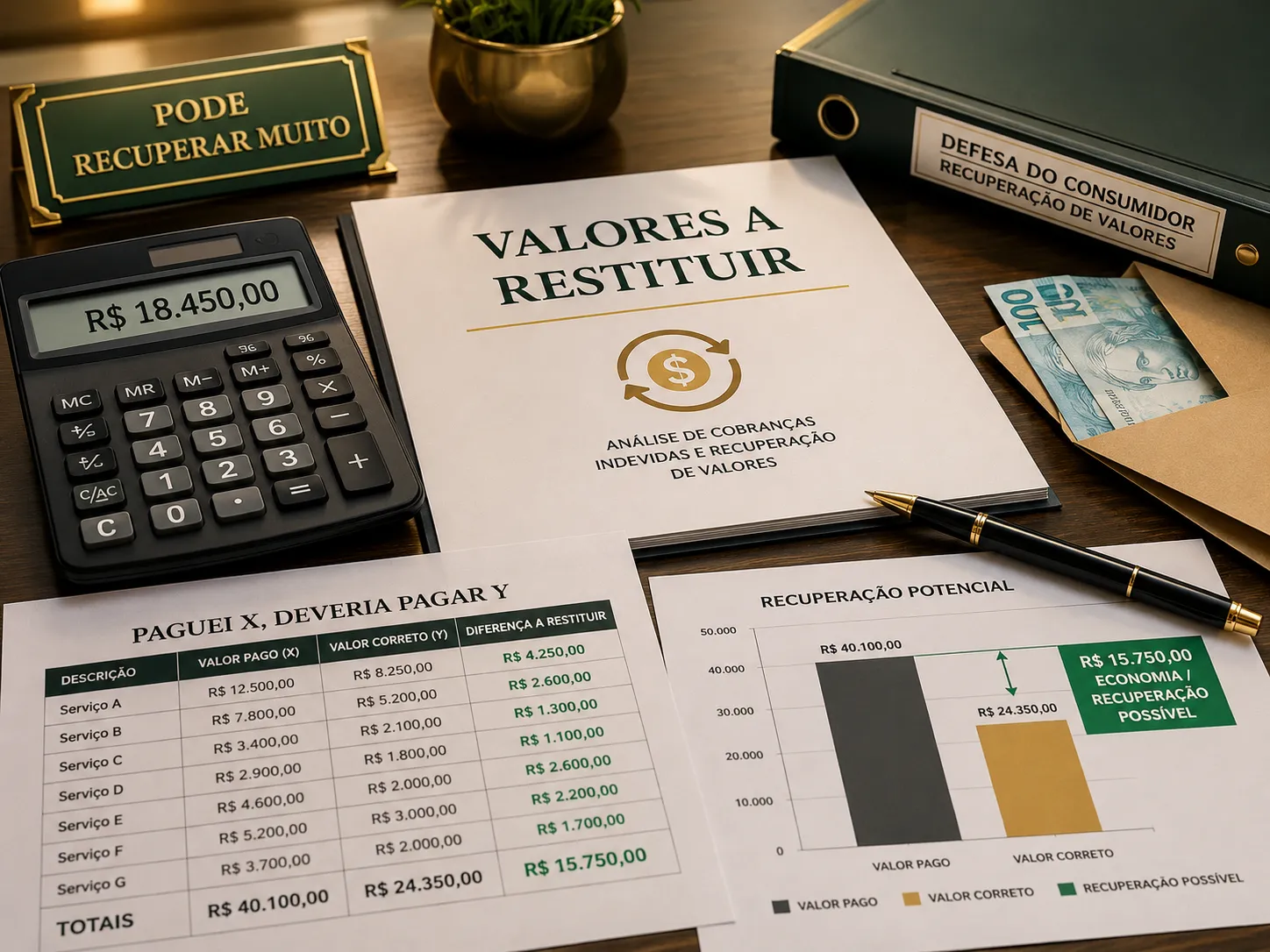 Quanto Posso Recuperar com uma Ação Revisional Bancária?