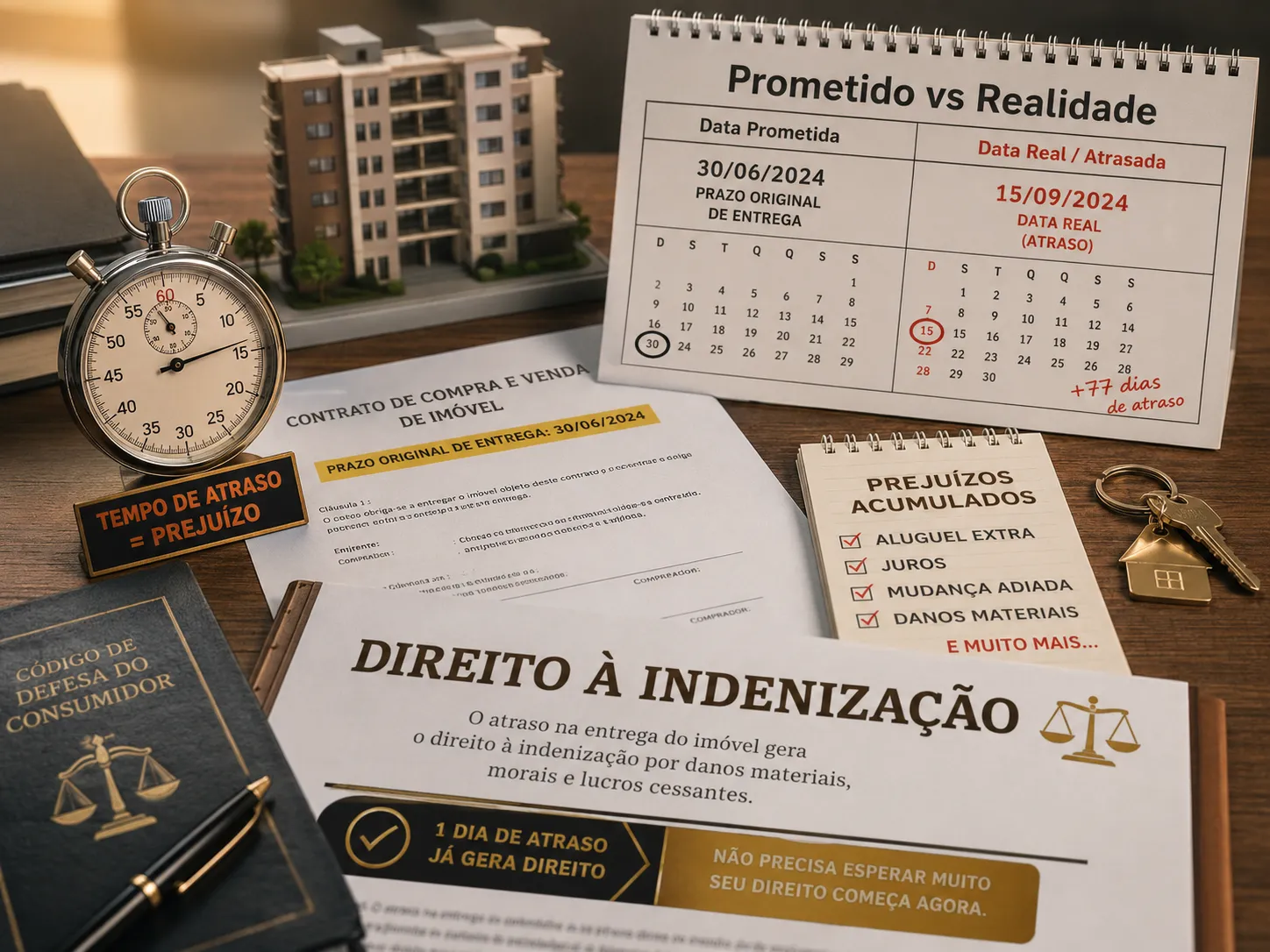 Quanto Tempo de Atraso para Pedir Indenização