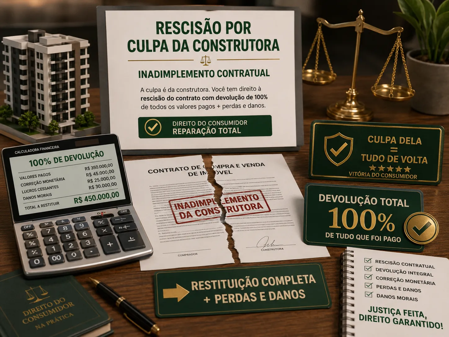 Rescisão por Culpa da Construtora