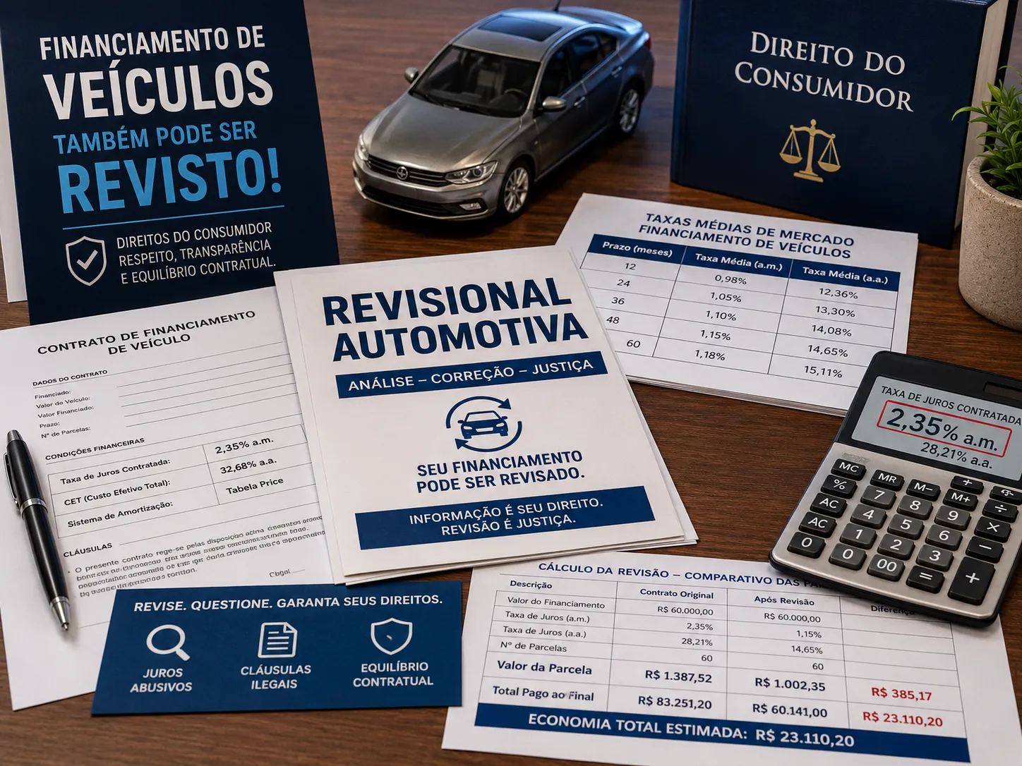 Revisional de Financiamento de Veículo