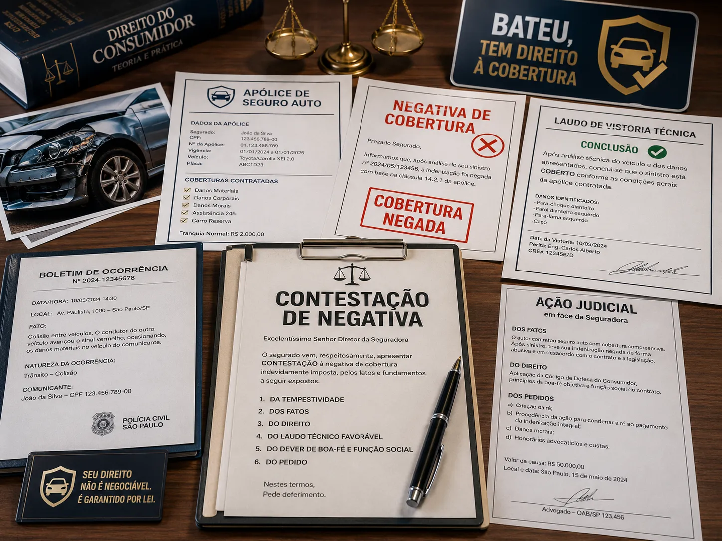Seguro de Automóvel Negado: O Que Fazer?
