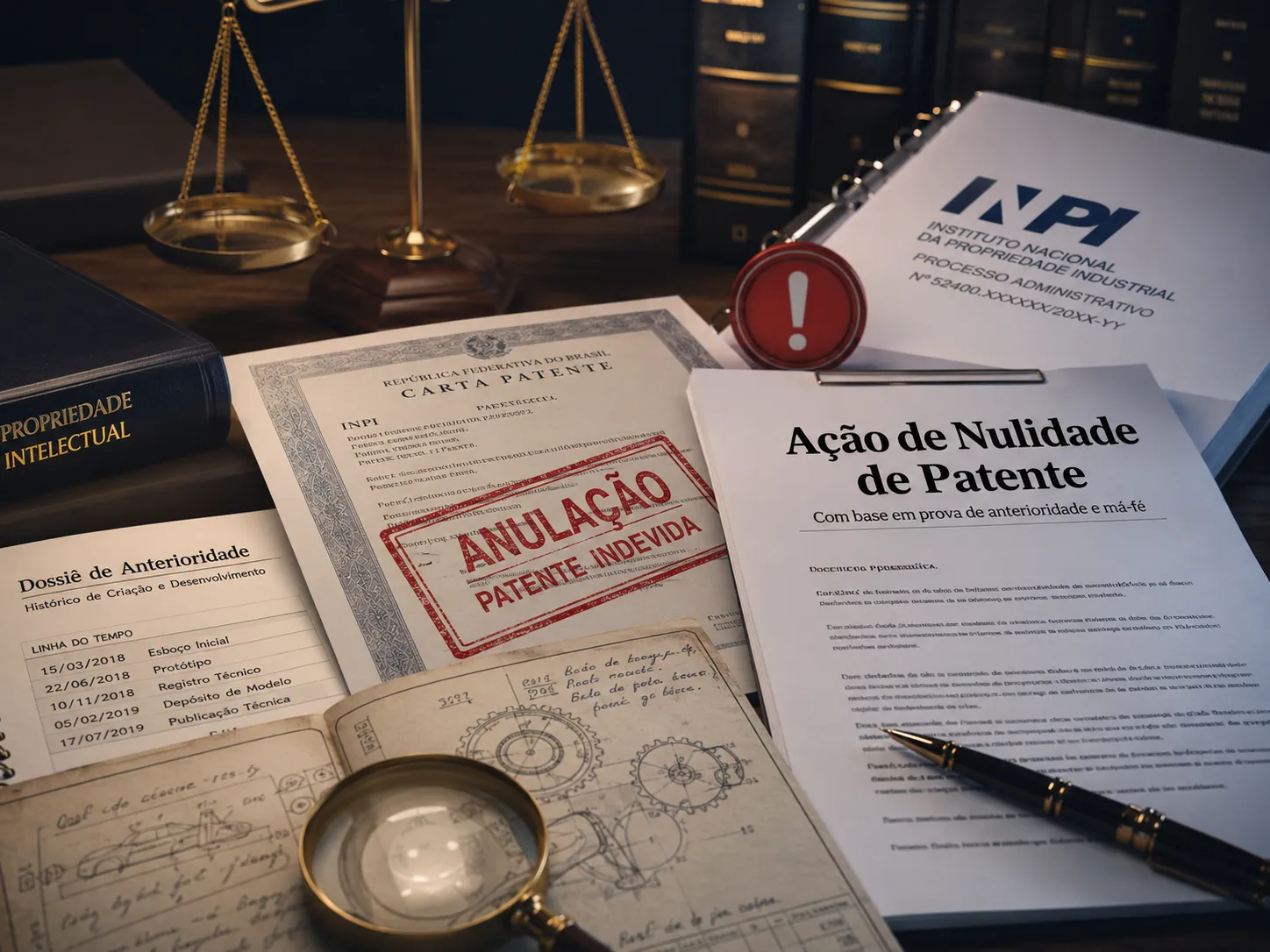 Como Anular uma Patente Registrada Indevidamente?