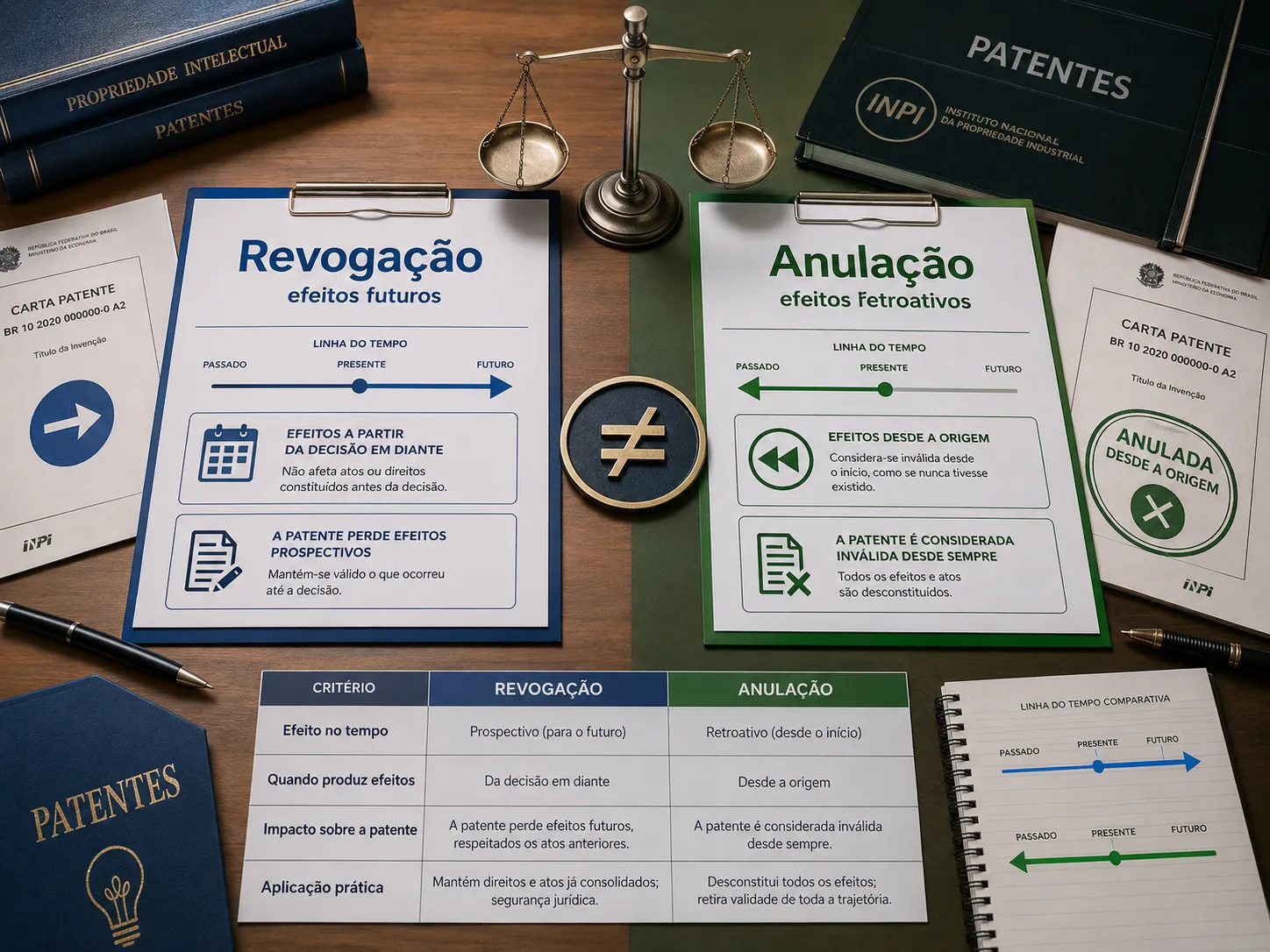 Diferença Entre Revogar e Anular uma Patente