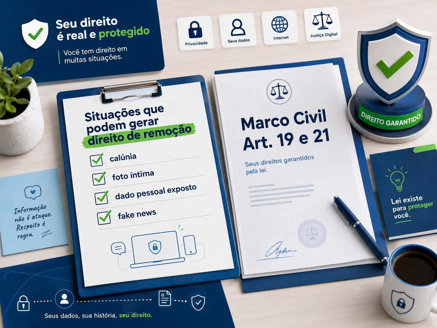 Remoção de Conteúdo Digital: Quando Posso Exigir