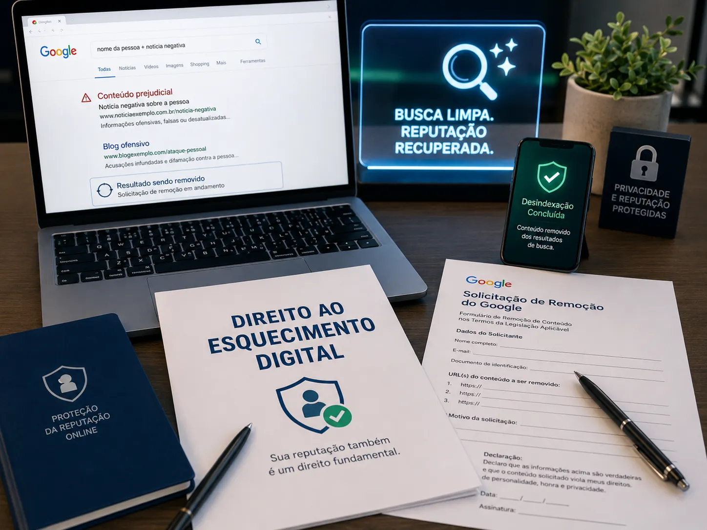 Como Solicitar a Remoção de Conteúdo do Google