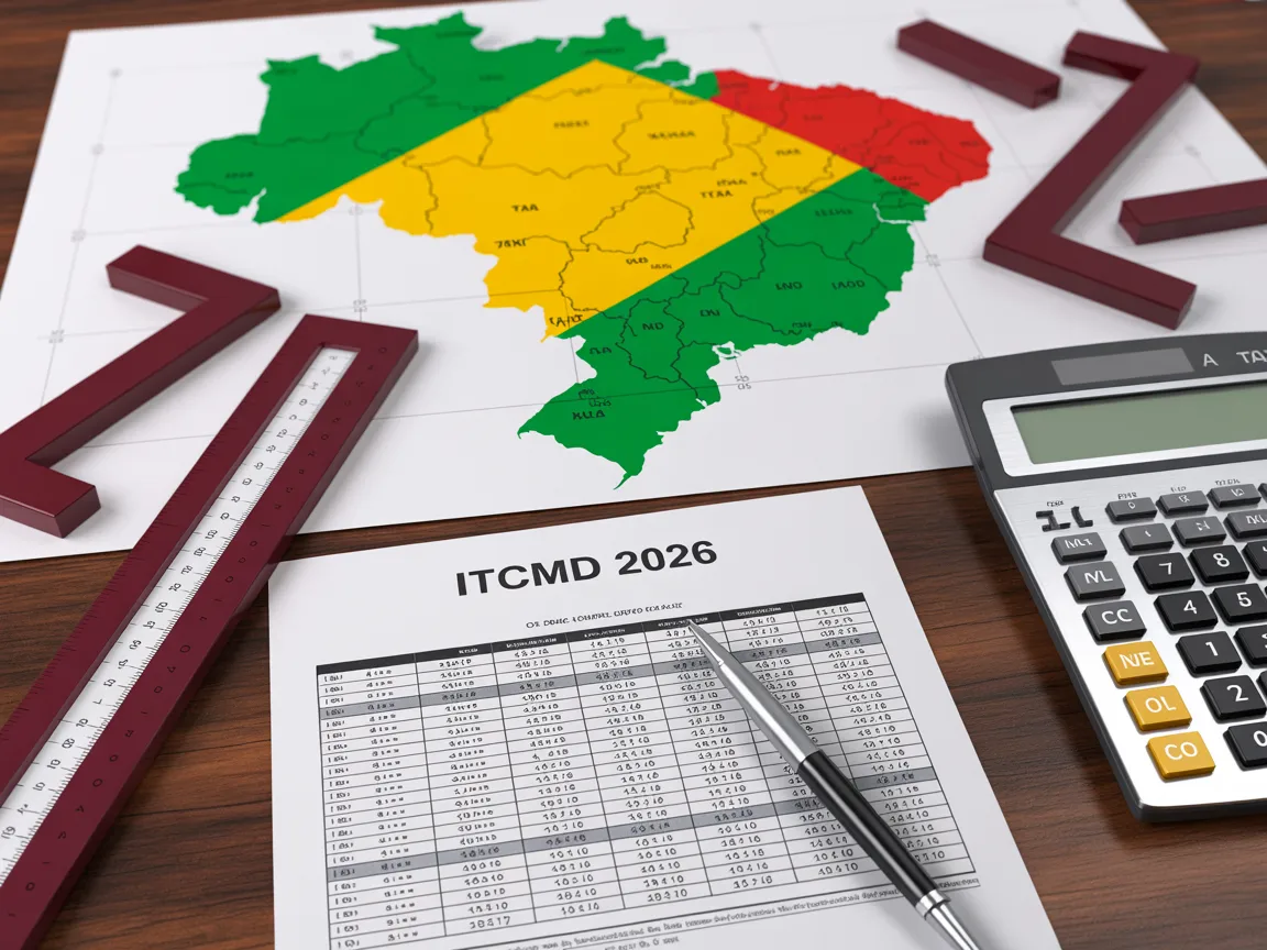 Alíquota do ITCMD por Estado: Tabela Completa 2026