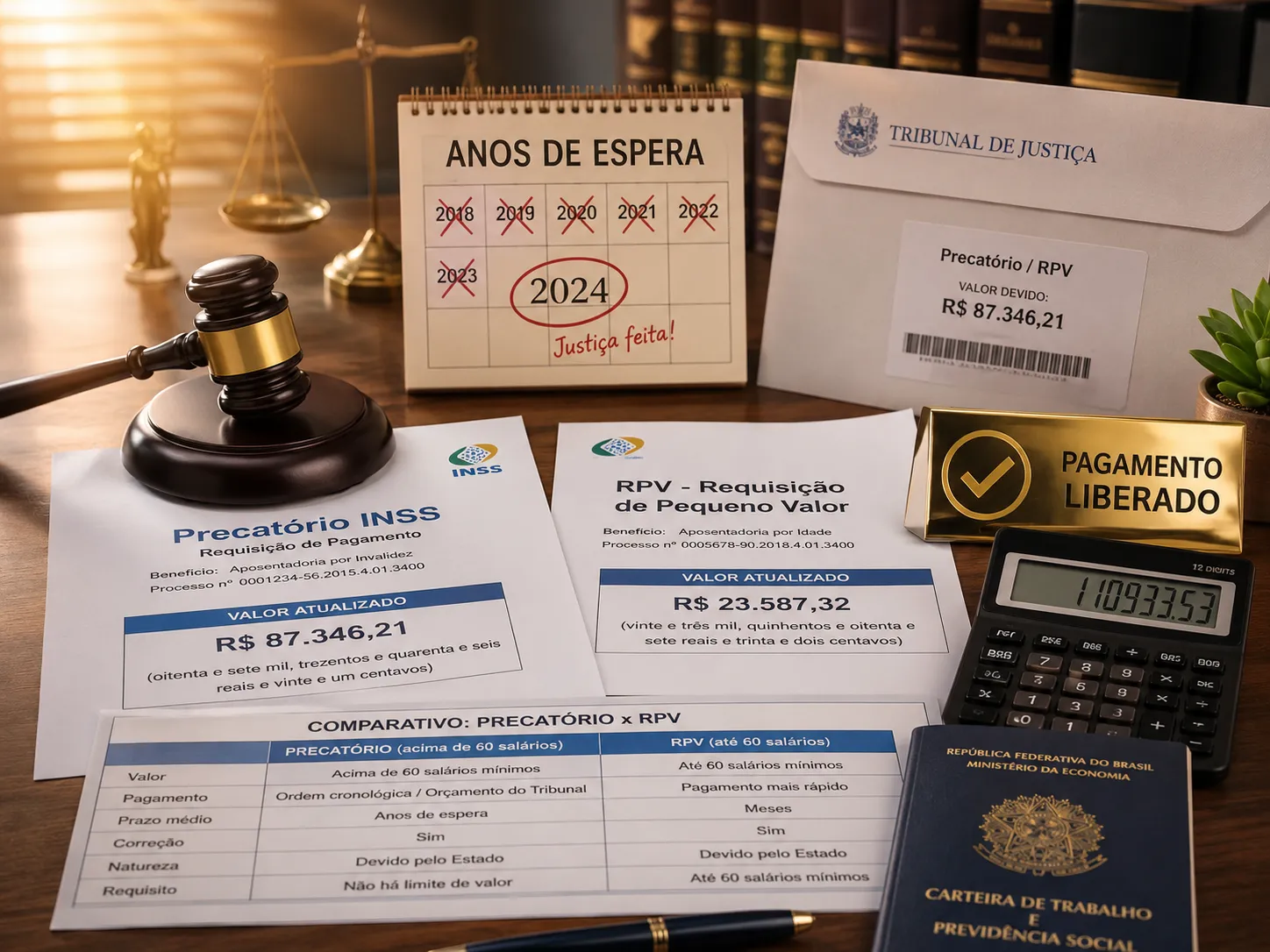 Precatório e RPV INSS